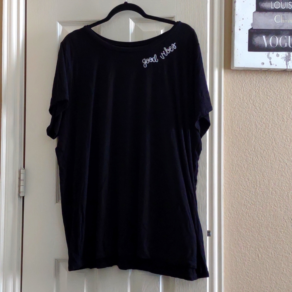 COPY - Torrid Black Knit Tee Shirt